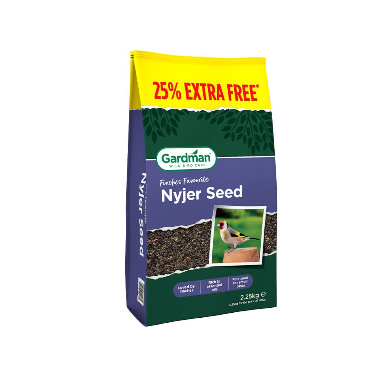 Gardman Nyjer Seed 1.8kg + Extra Free