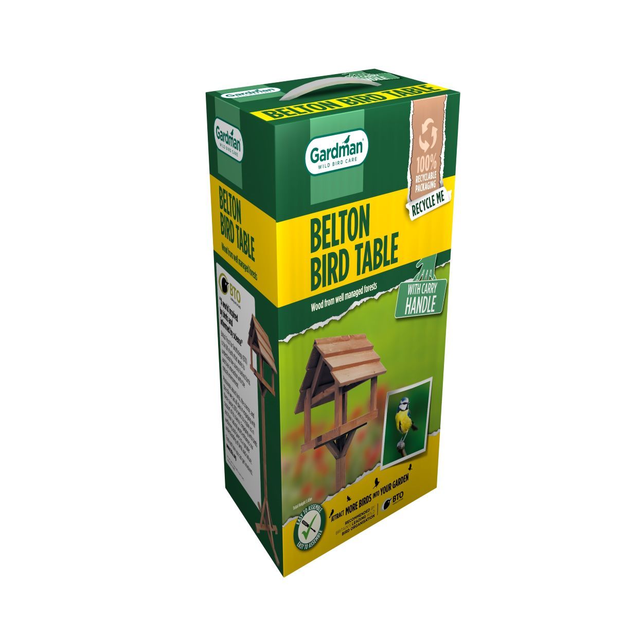 Gardman Belton Bird Table Boxed
