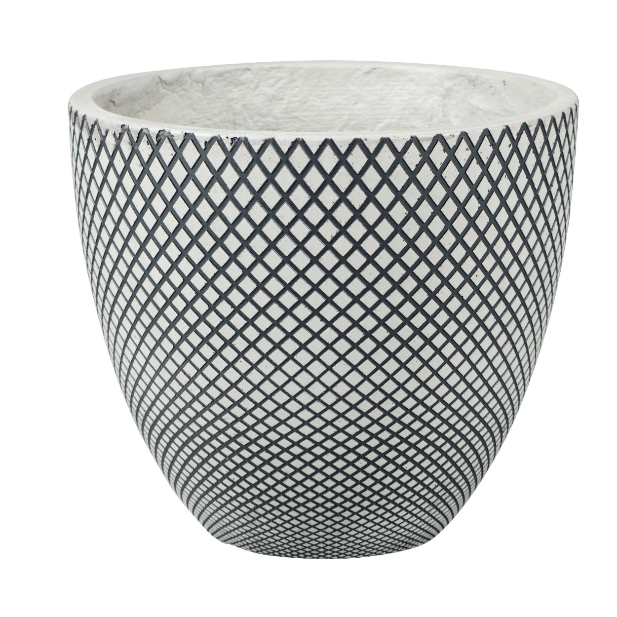 Madison Egg Pot Grey 32cm