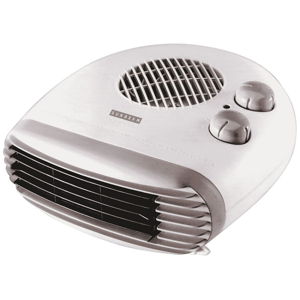 Sunbeam 2000W Flat Fan Heater With Thermostat