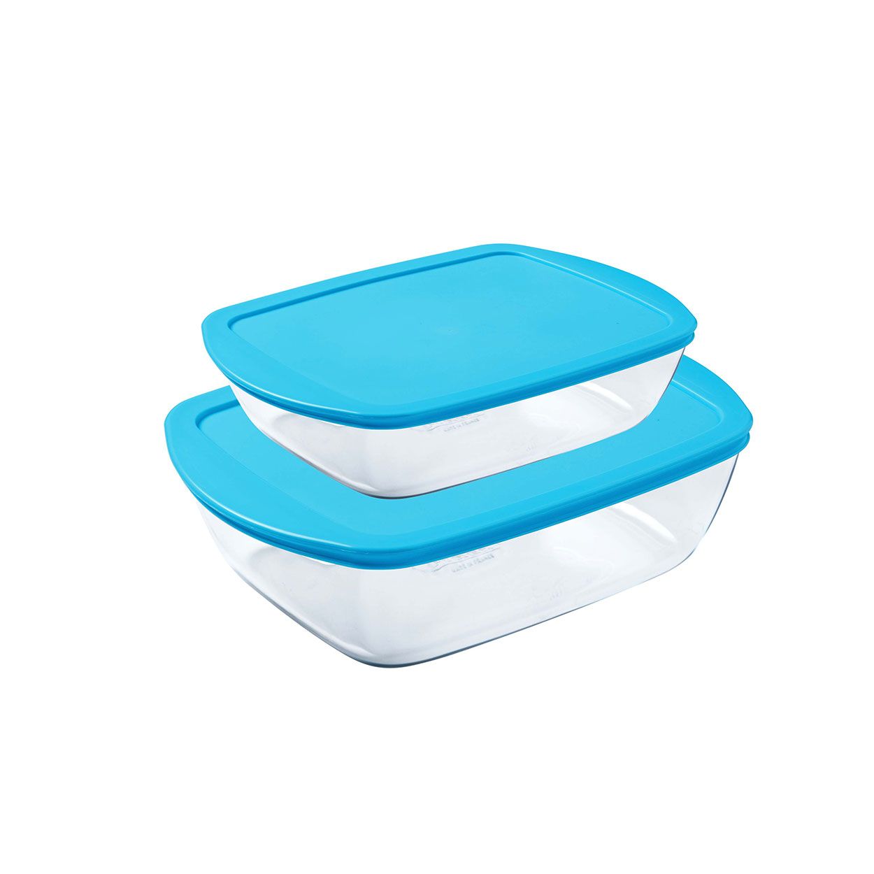 Pyrex Cook & Store Set Of 2 (1.1L & 2.5L)