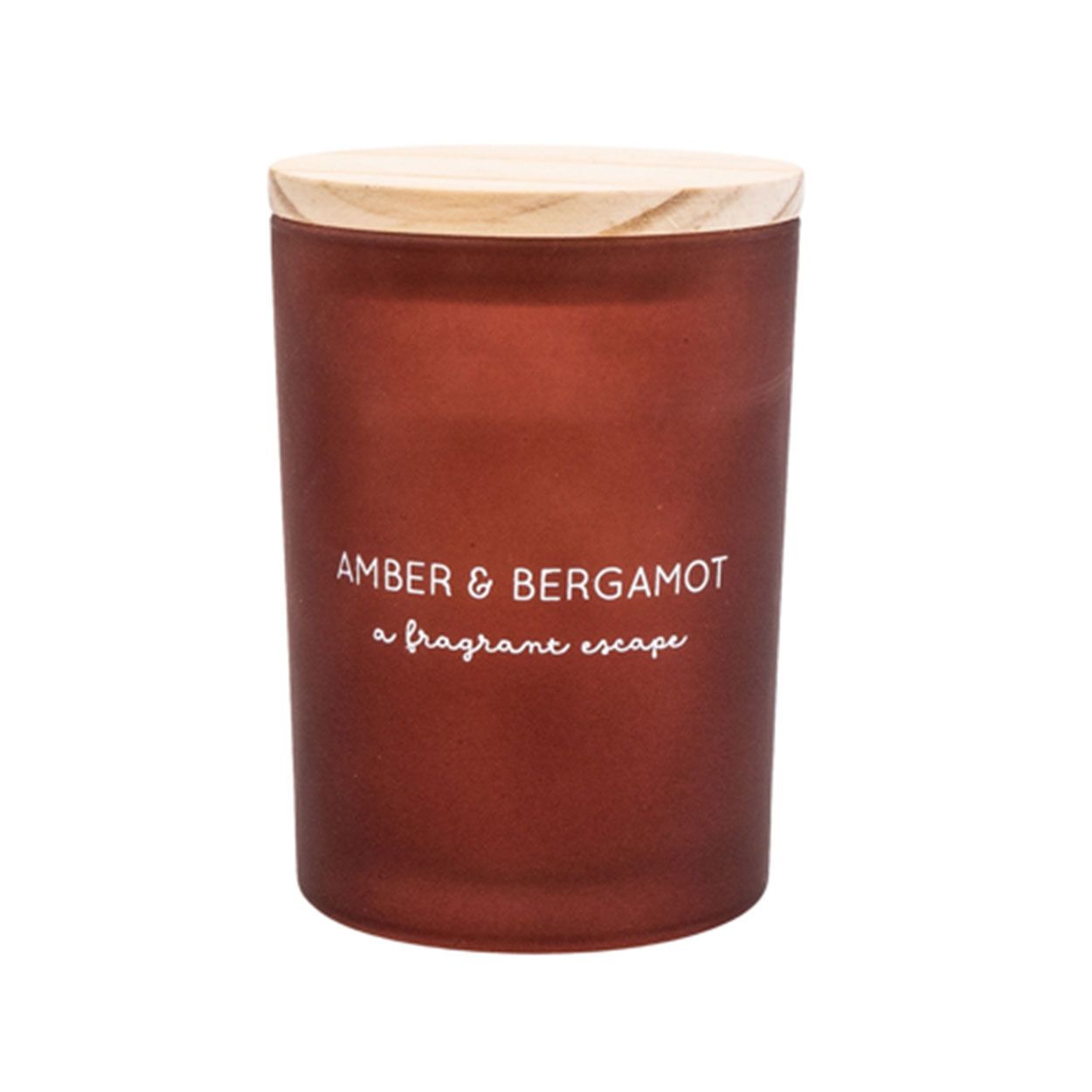 Amber & Bergamont Candle 10.5cm
