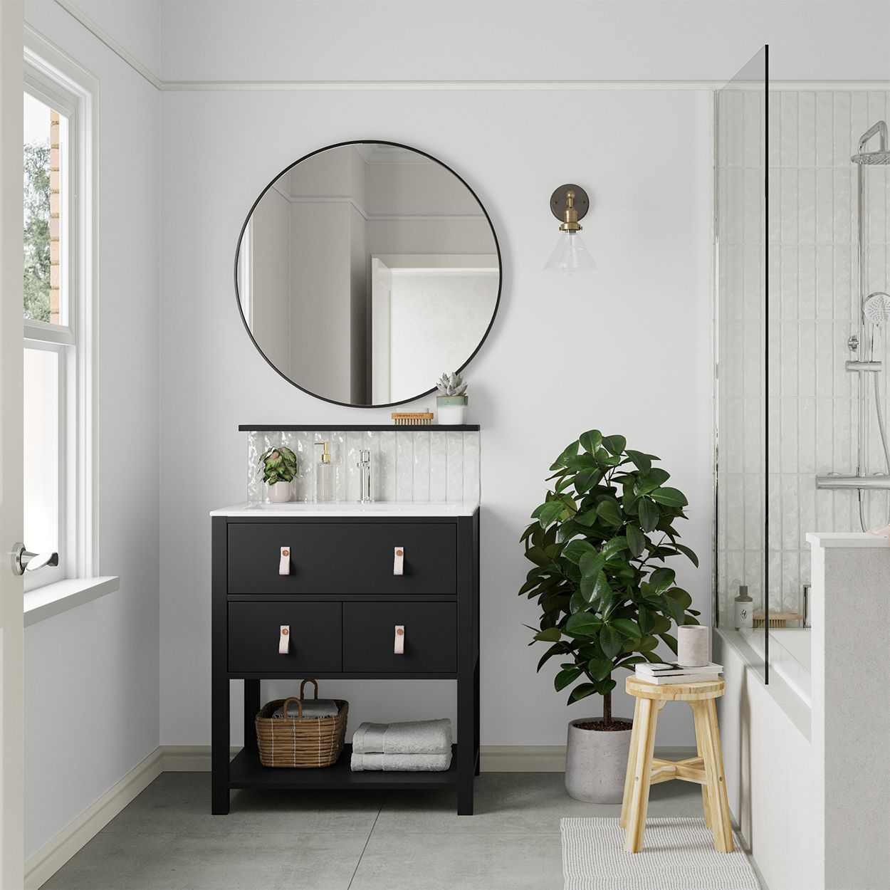 Dulux Easycare Bathrooms Iced White 2.5L Woodie s