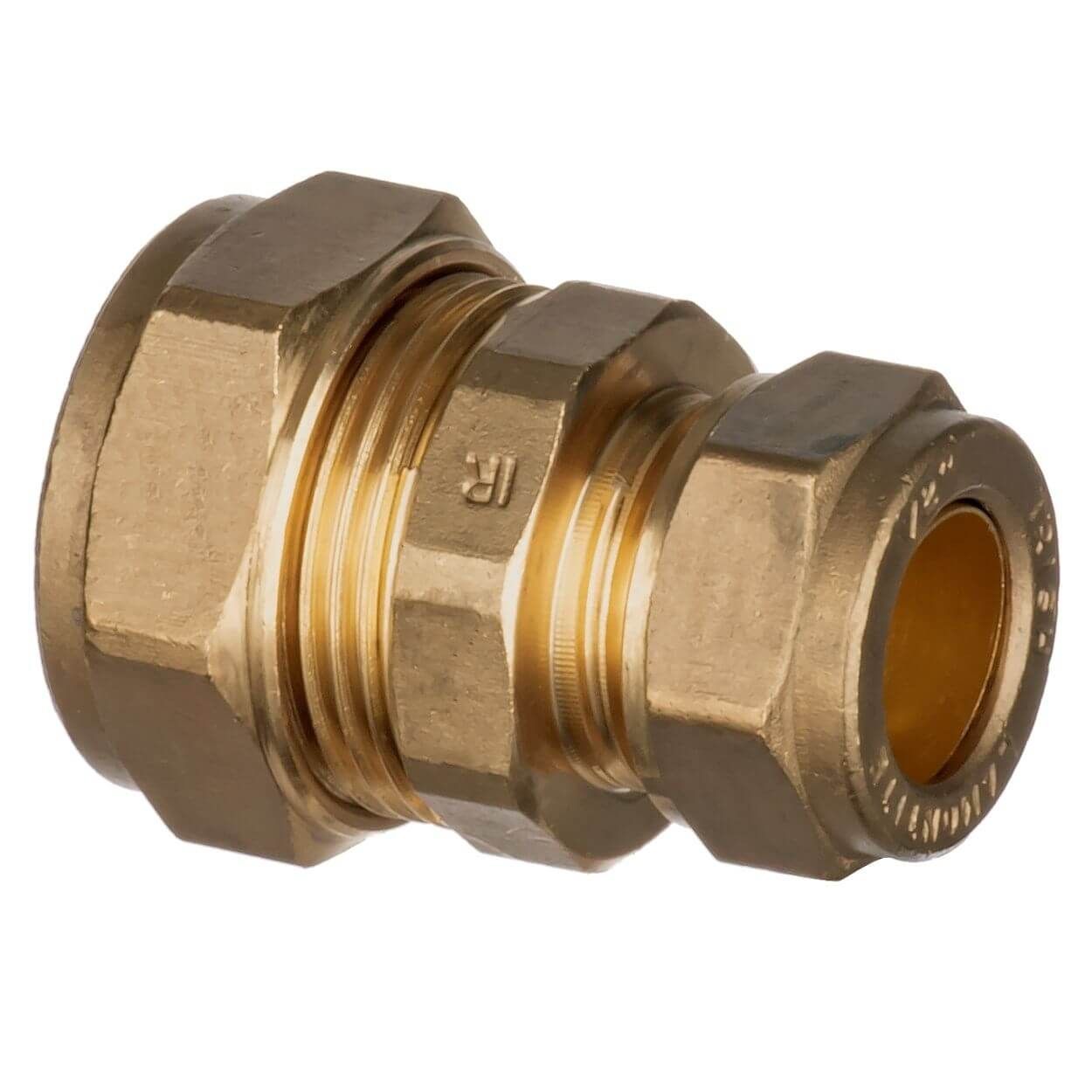 Compression Fittings - 3/4" x 1/2" Straight Red. Coupling 310