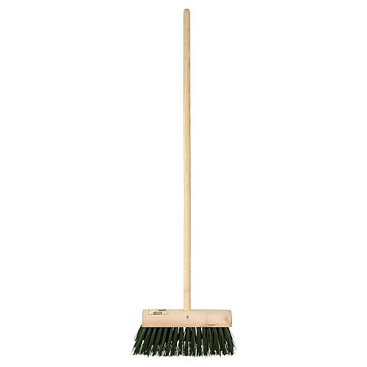Dosco 32.5mm (13'') Green Stiff Yard Brush