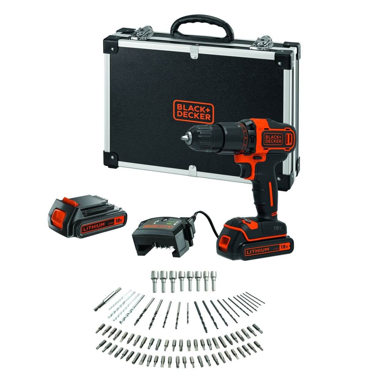 Black+Decker 18V Lithium-Ion Hammer 