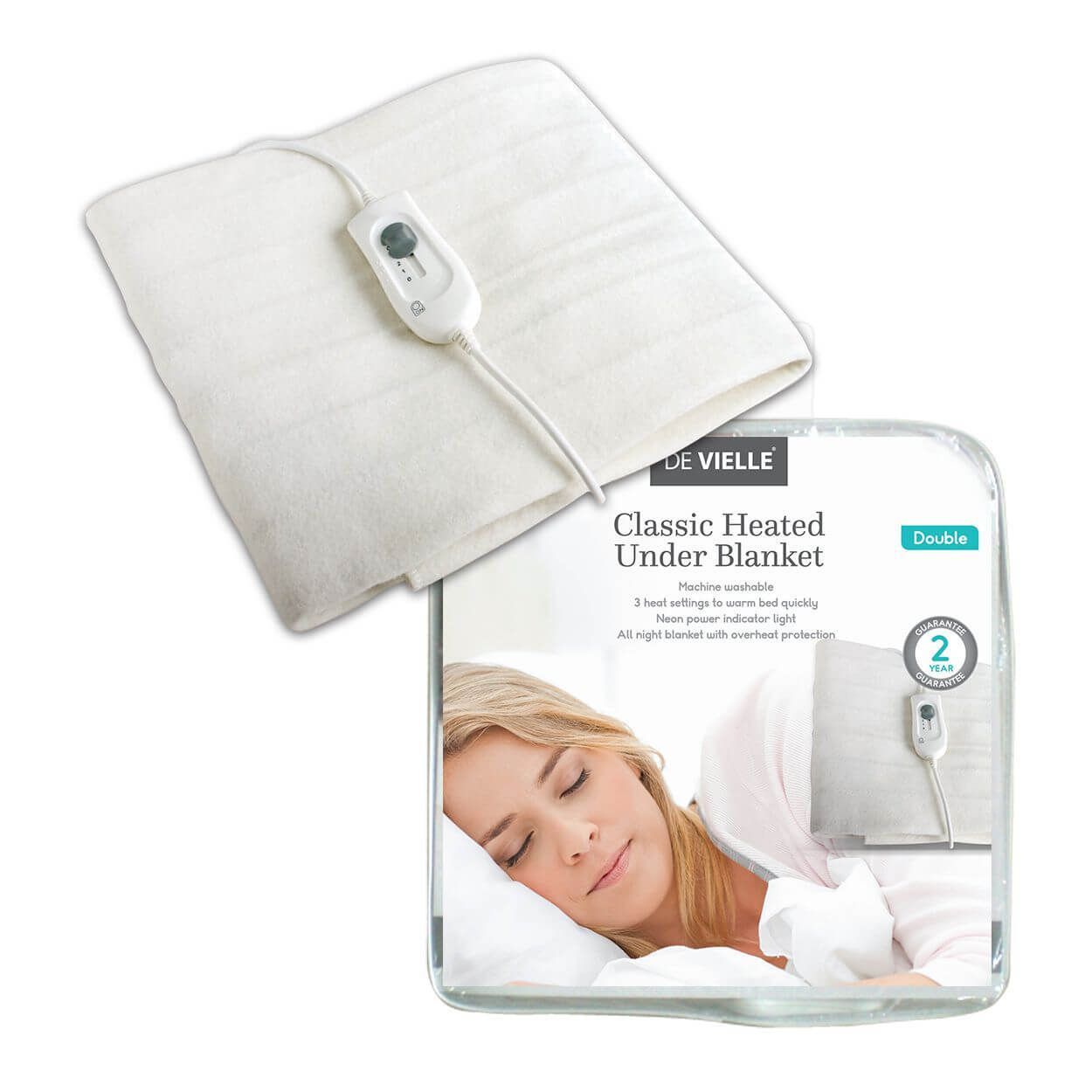 De Vielle Classic Electric Under Blanket (Double)