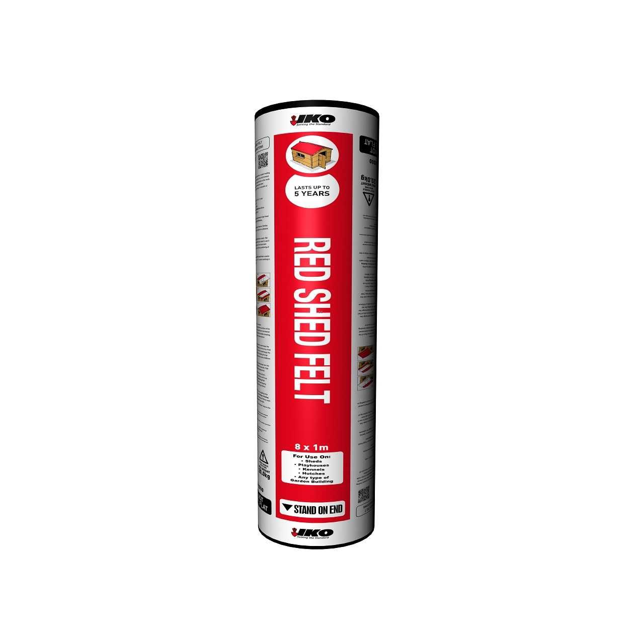 IKO Traditional Shed Felt - Red