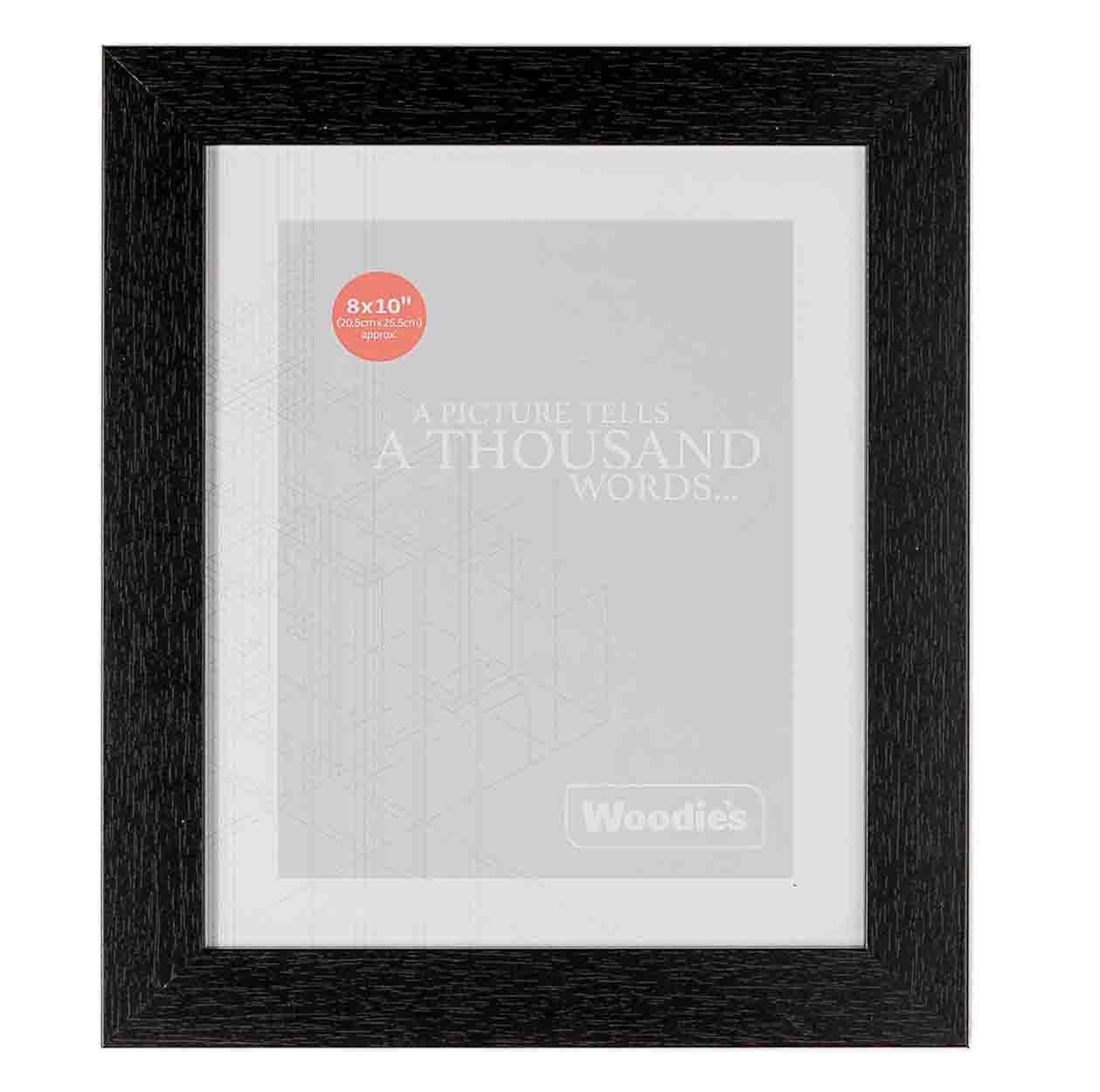Photo Frame Black 20X25cm (10''X8'')