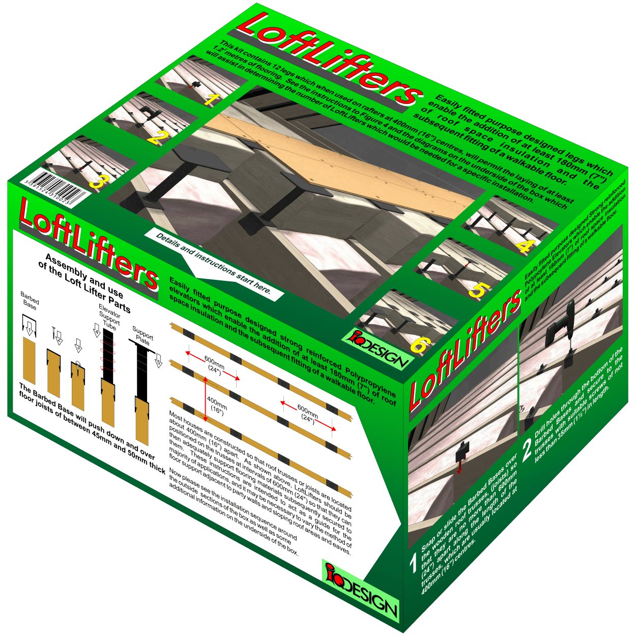 Loft Lifters - Box of 12