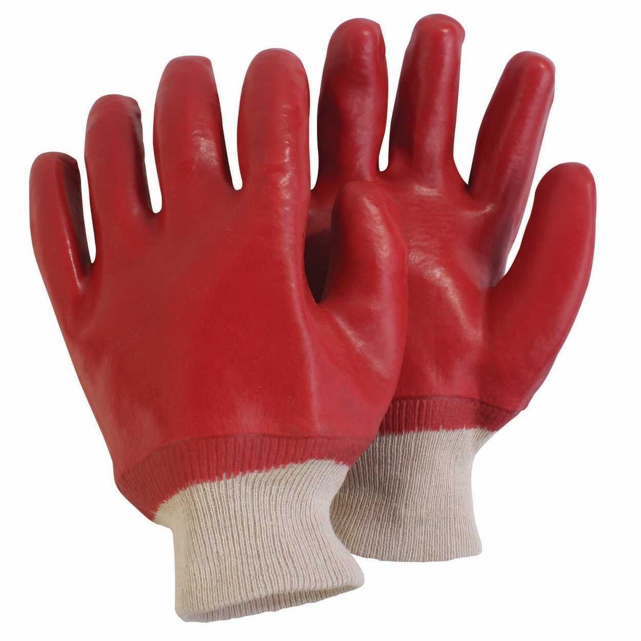 PVC Coated Glove Large