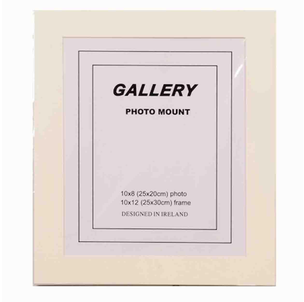 Photo Mount Cream 20X30cm (10"X12")