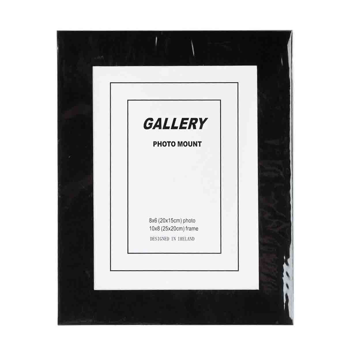 Photo Mount Black 20X30cm (10"X12")