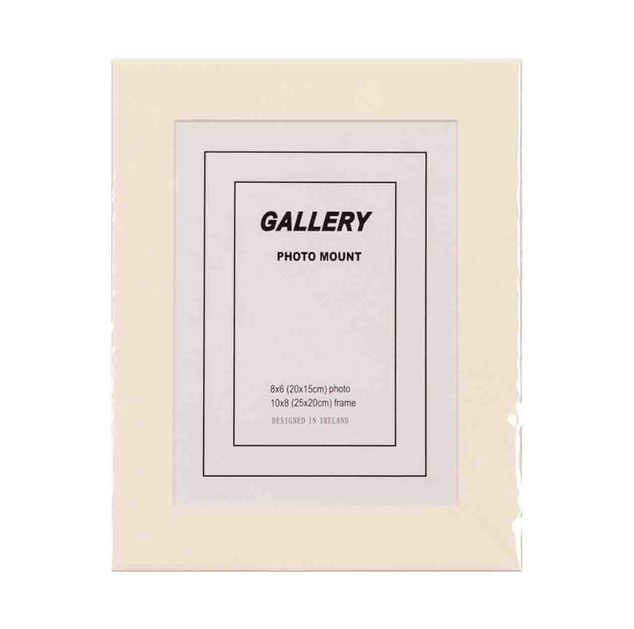 Photo Mount Cream 20X25cm (10"X8")