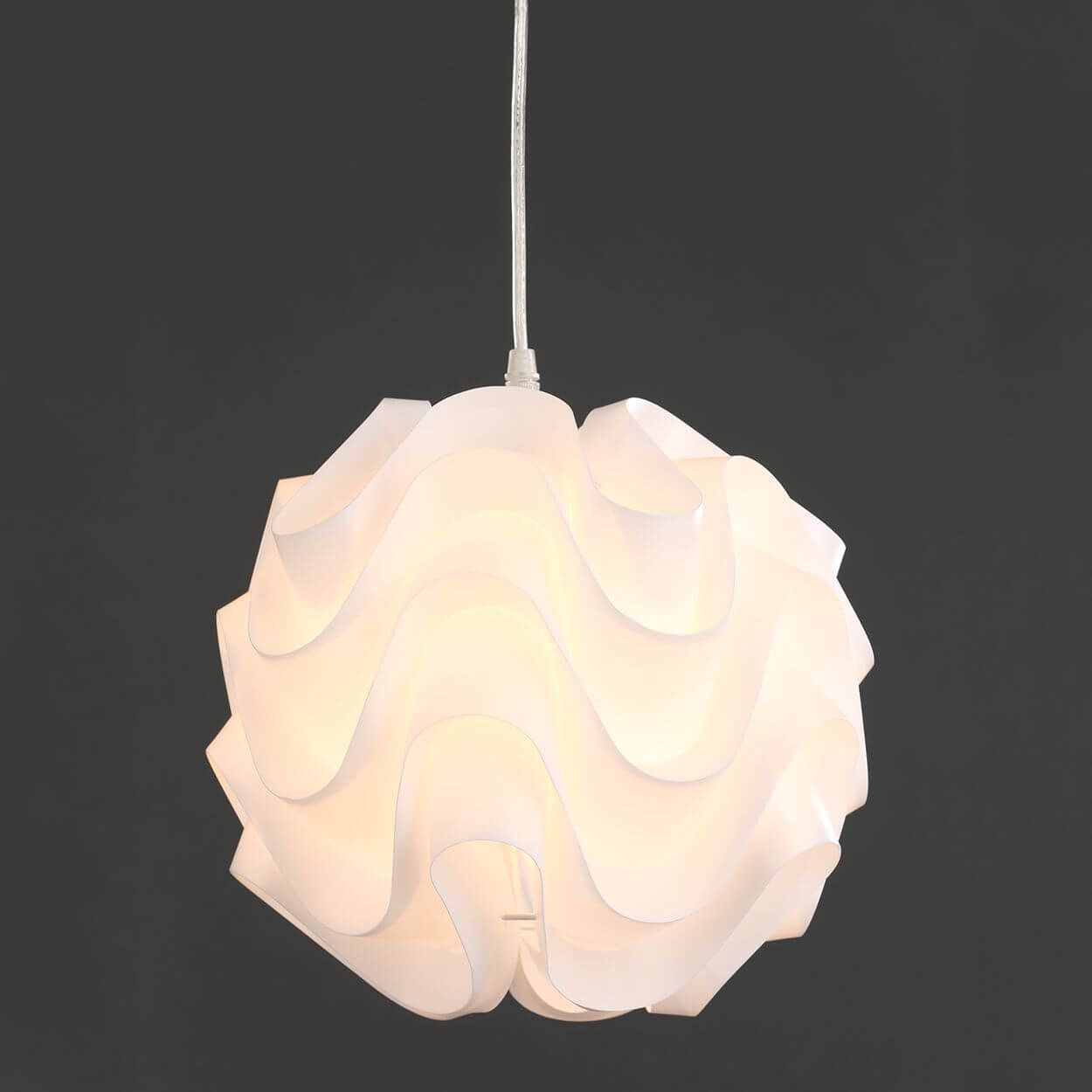 Waveball Pendant White Woodie s