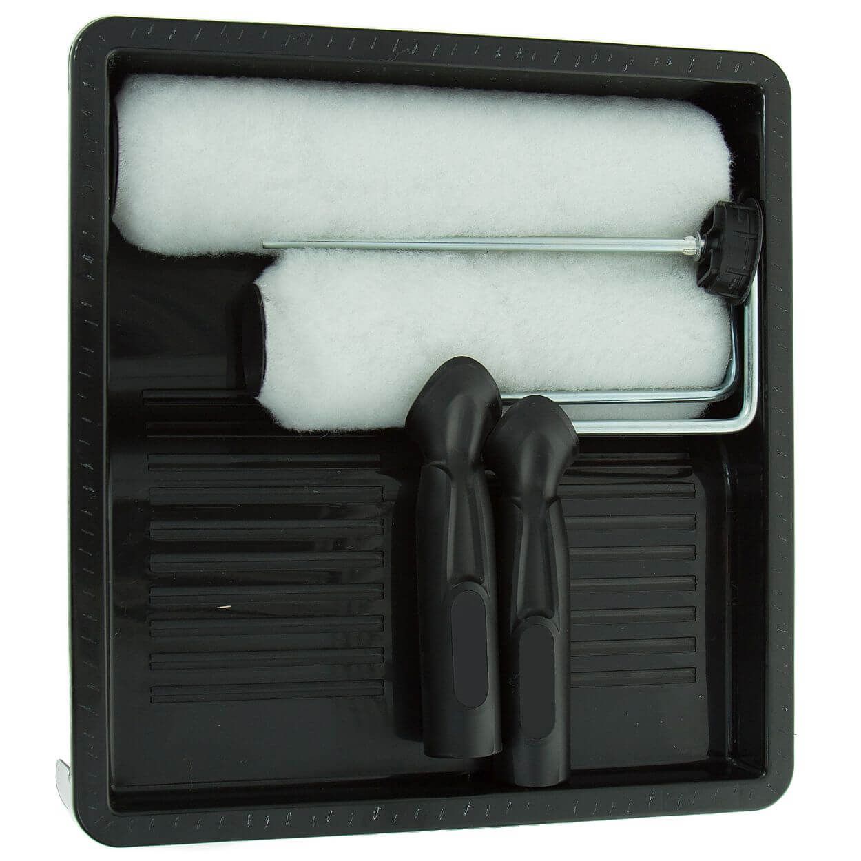 Basics 9inch And 7inch Paint Roller Set 5 Piece Kit Woodie s