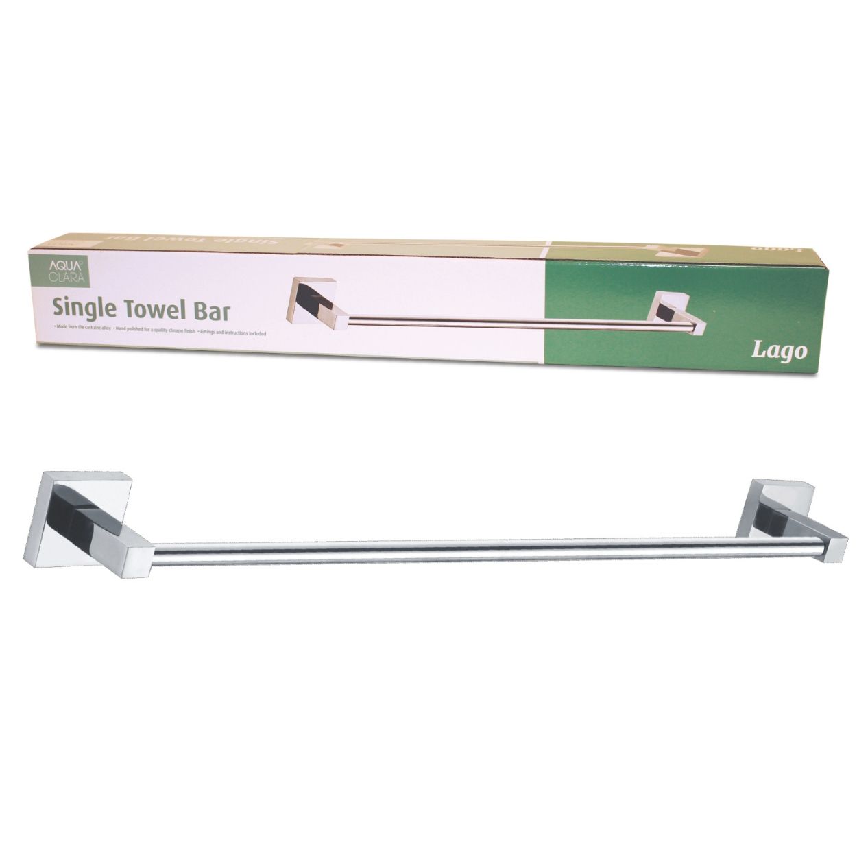Lago Single Towel Bar