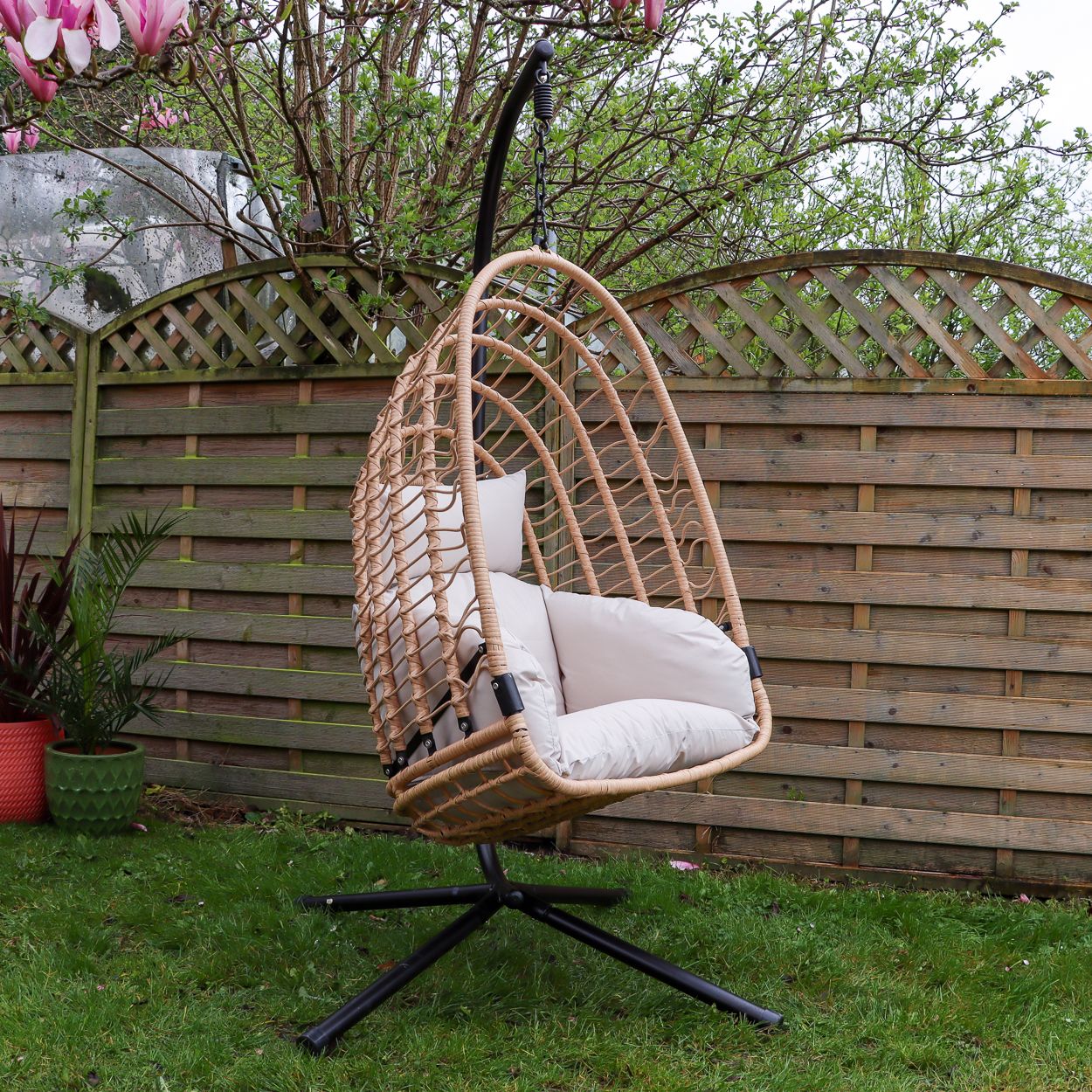 Havana Folding Swinging Garden Chair