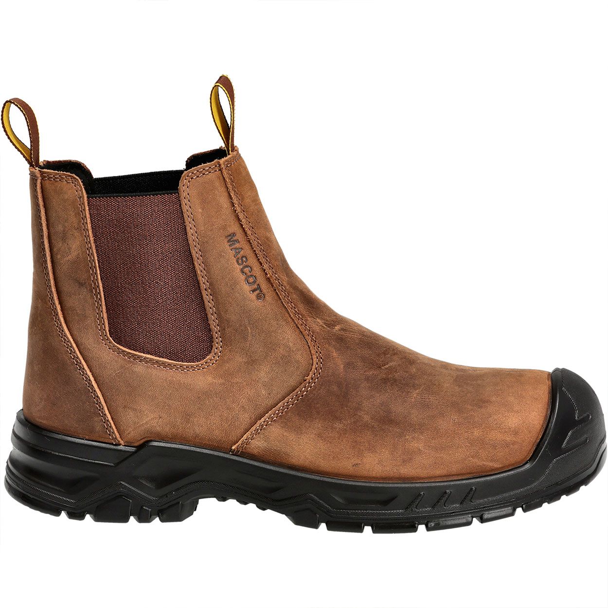 Woodies Safety Boots SNICKERS WILD MID BOOT BLACK/YELLOW Woodie's