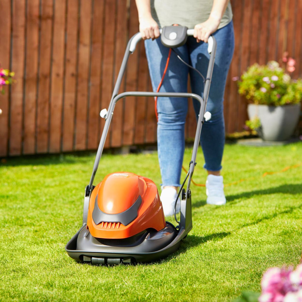 Electric Lawnmowers Hover Lawn Mower Sale Flymo Hovervac Flymo