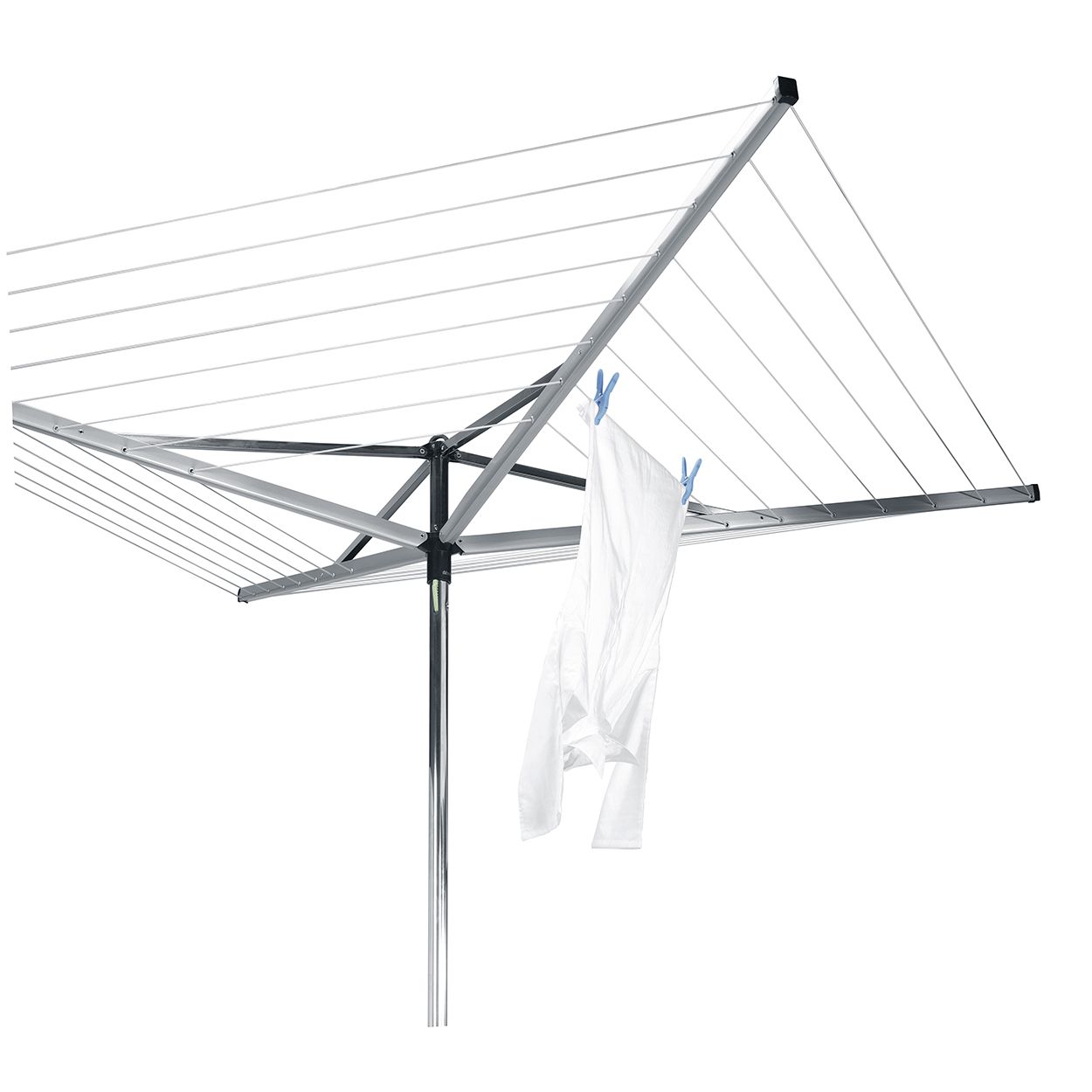 Brabantia Essential Rotary Line and concrete ground tube 40m Woodie s