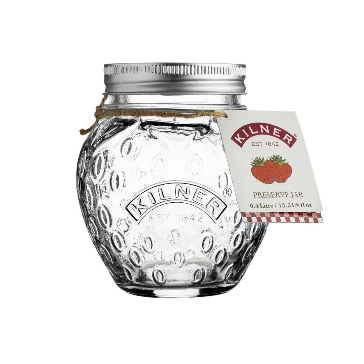 Kilner  Strawberry Fruit Preserve Jar 0.4 Litre