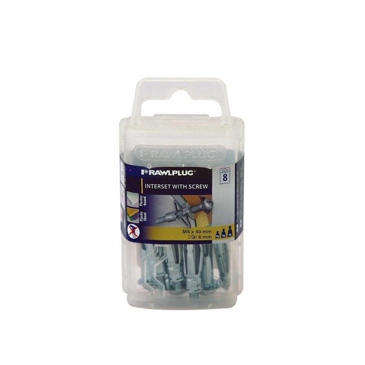 Rawlplug 5 x 37mm Interset pack of 6