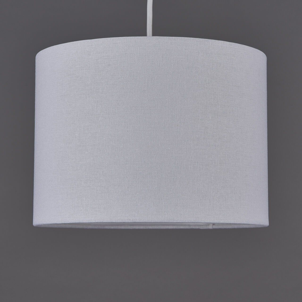 25cm Drum White Shade