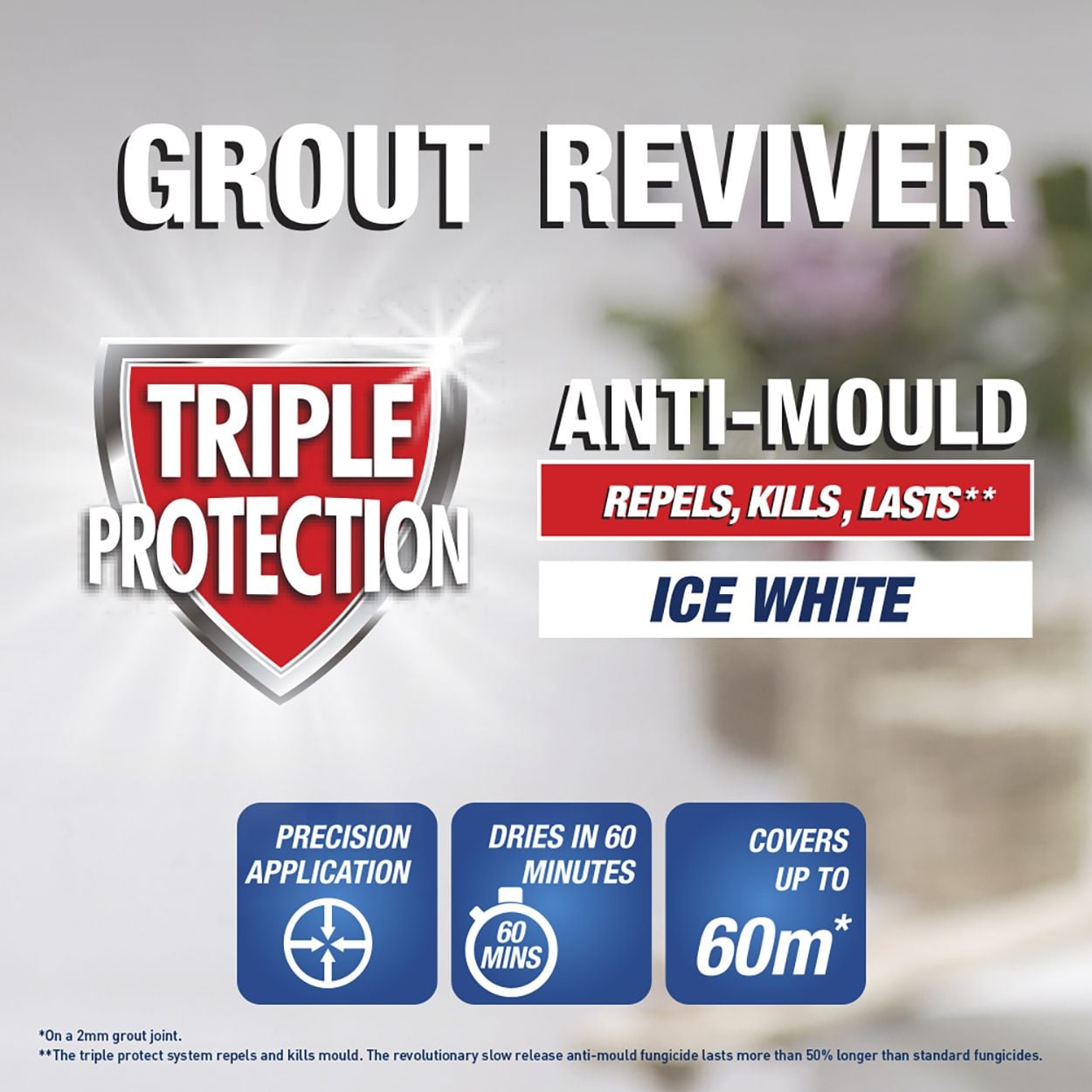 UniBond White Grout Reviver Pen 7ml