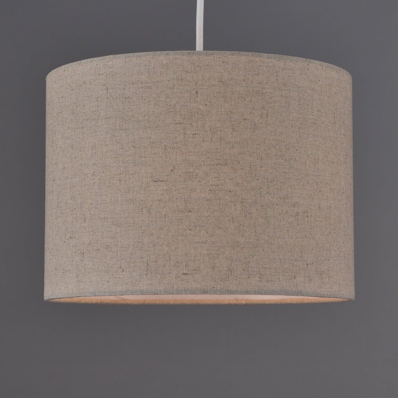 40cm Drum Beige Shade