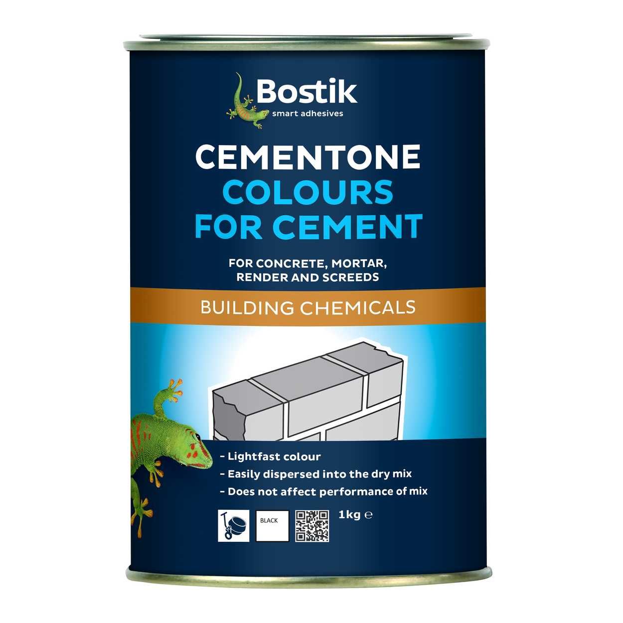 Bostik Cementone 1Kg Colours For Cement Black