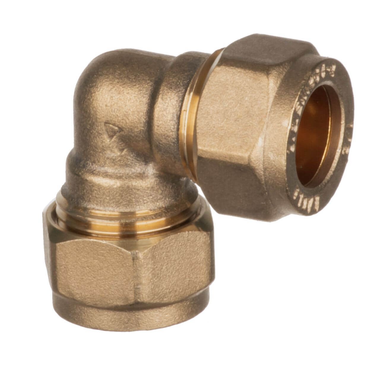 Metric Compression Fittings - 1/2" x 15mm  Metric x Imperial Elbow 315