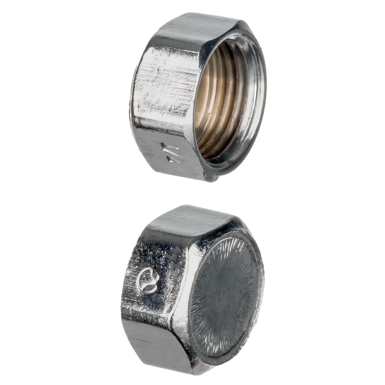 Chrome Fittings - 1/2"  Blanking Cap B.S.P.