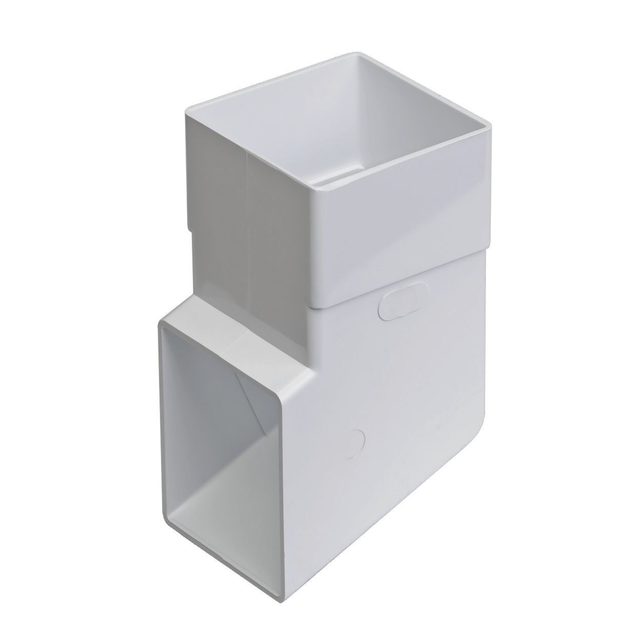 Down Pipe - White Downpipe Shoe