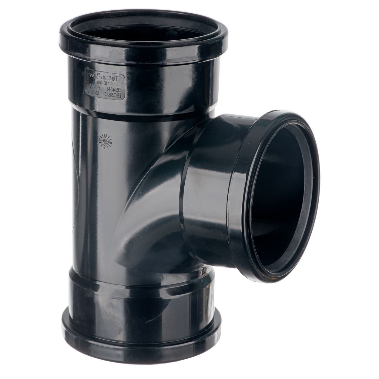 Soil Pipe & Fittings - 4" x 90 Deg. Plain Soil Branch Triple Socket