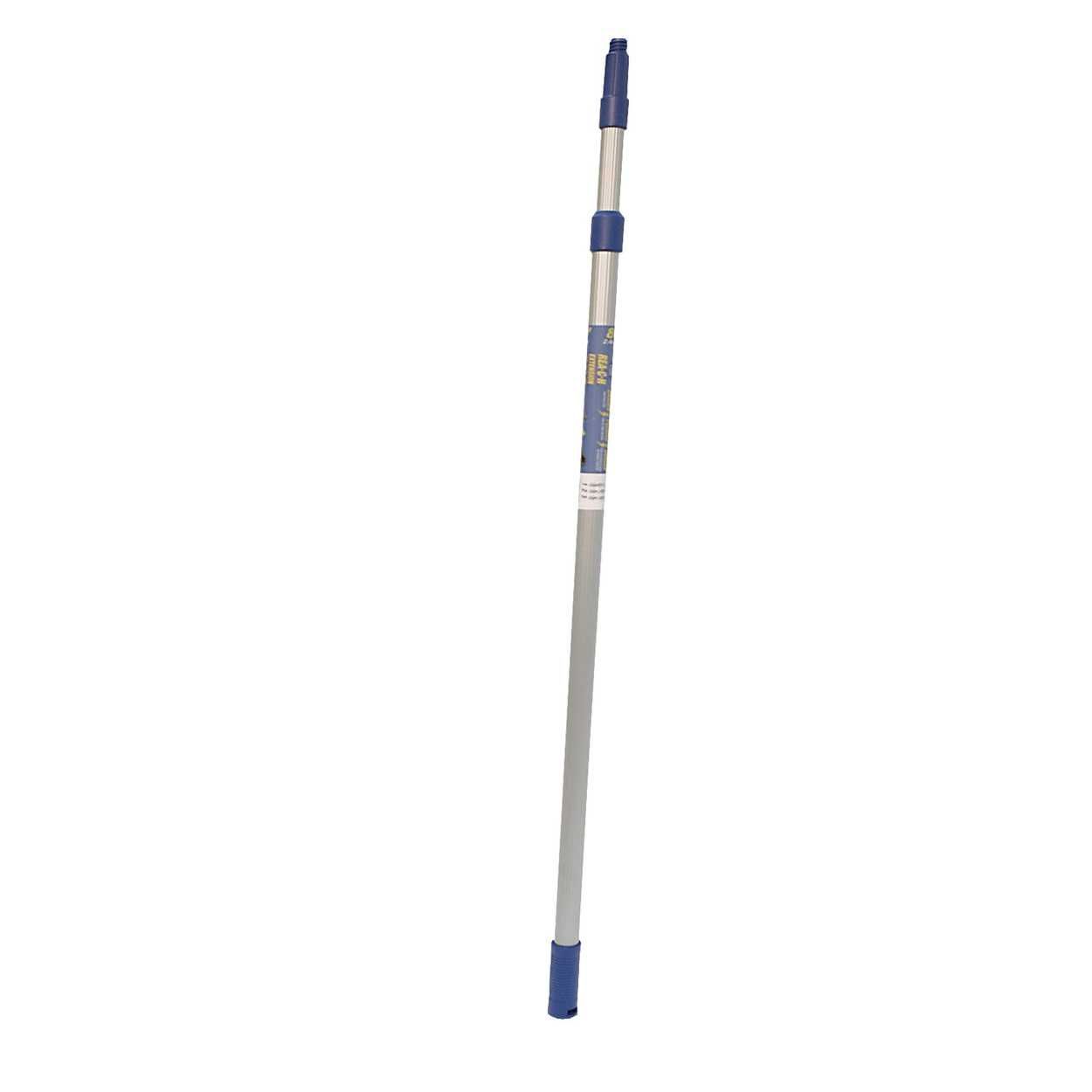Ettore 3 Section Pole Ribbed Quick-Lock Blue 12ft