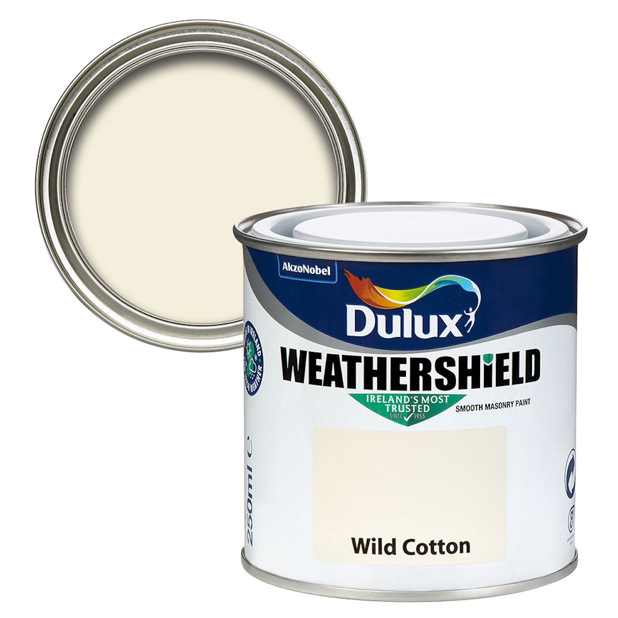 Dulux Weathershield Smooth Masonry Wild Cotton 250ml