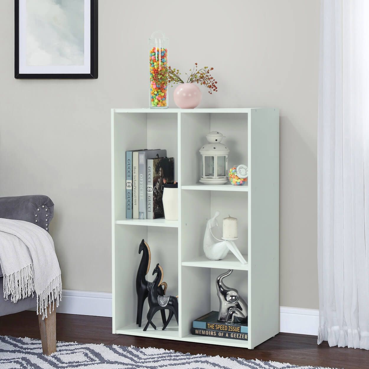 Joe 5 Shelf Utility Unit White