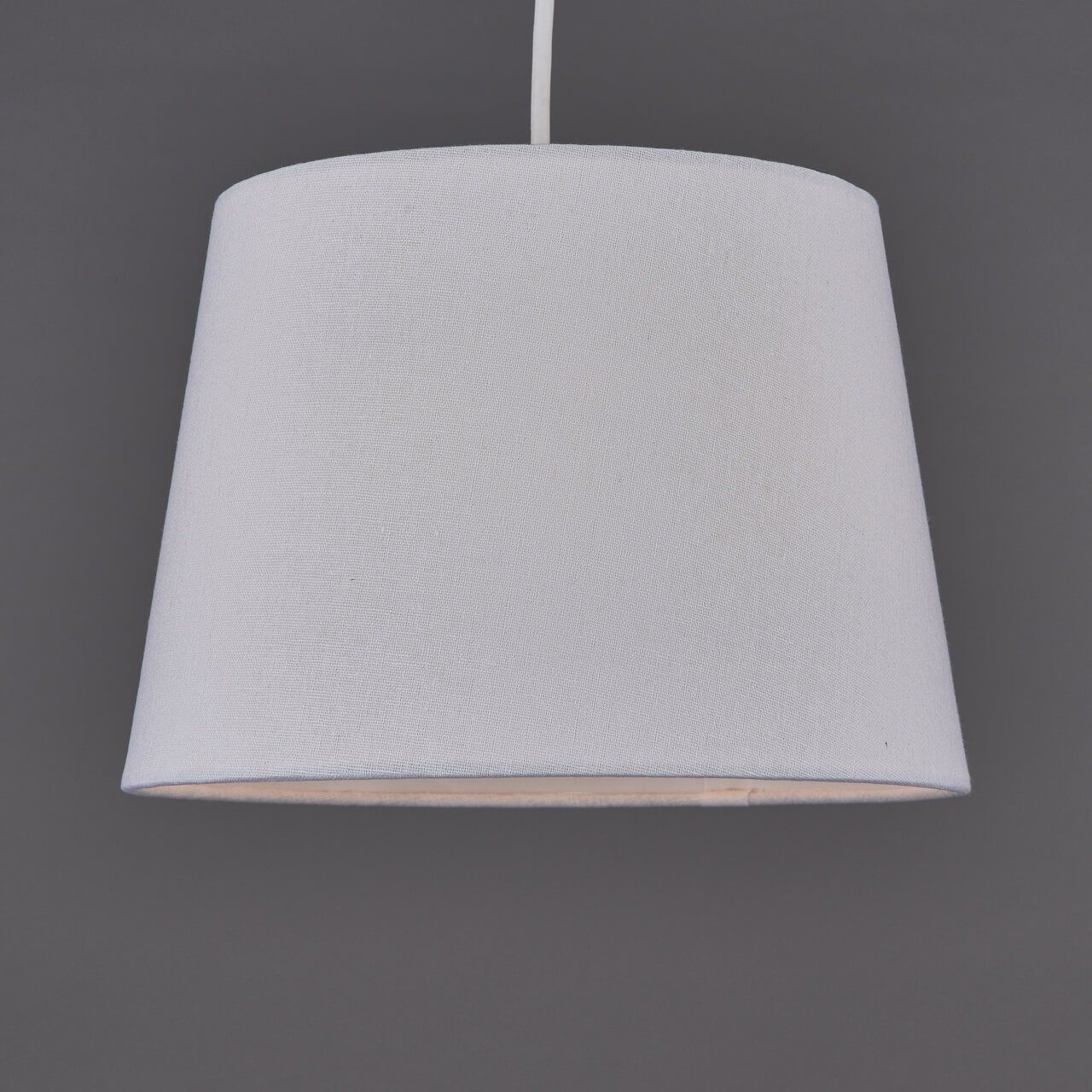 30cm Tapered Drum White Shade