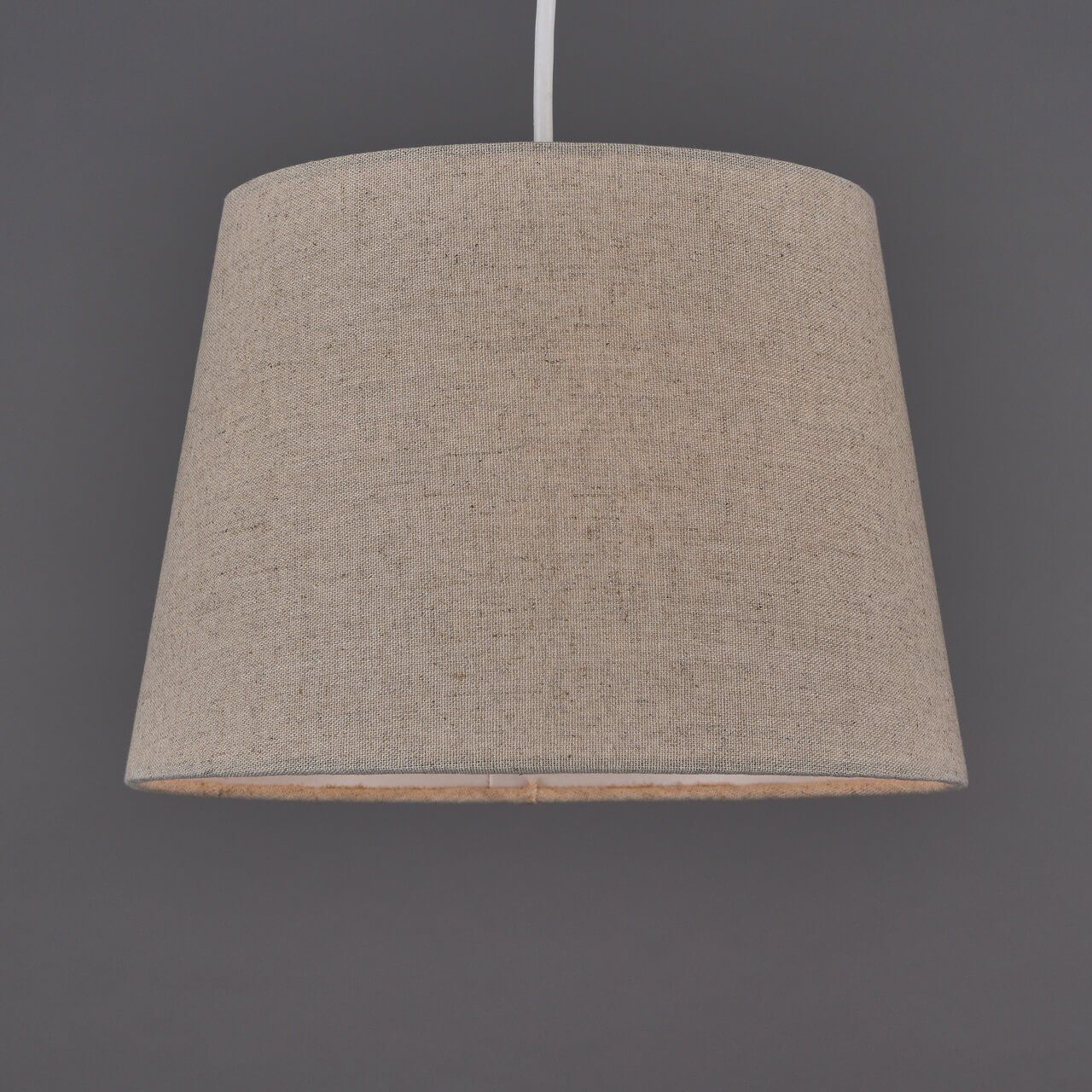 35cm Tapered Drum Beige Shade