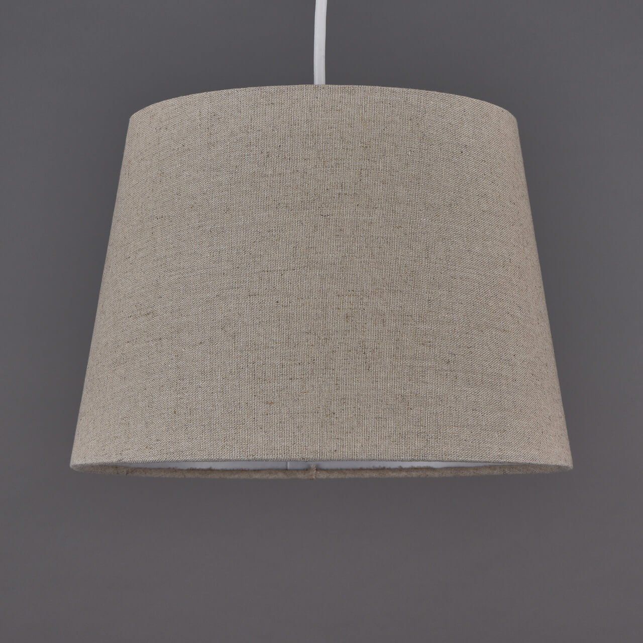 35cm Tapered Drum Beige Shade