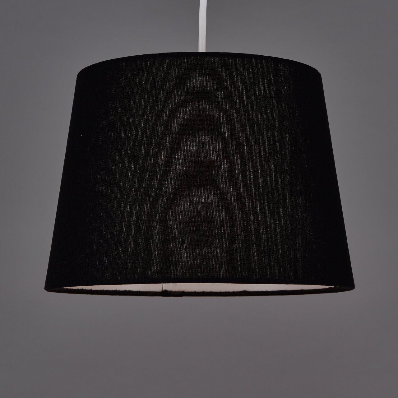 25cm Tapered Drum Black Shade