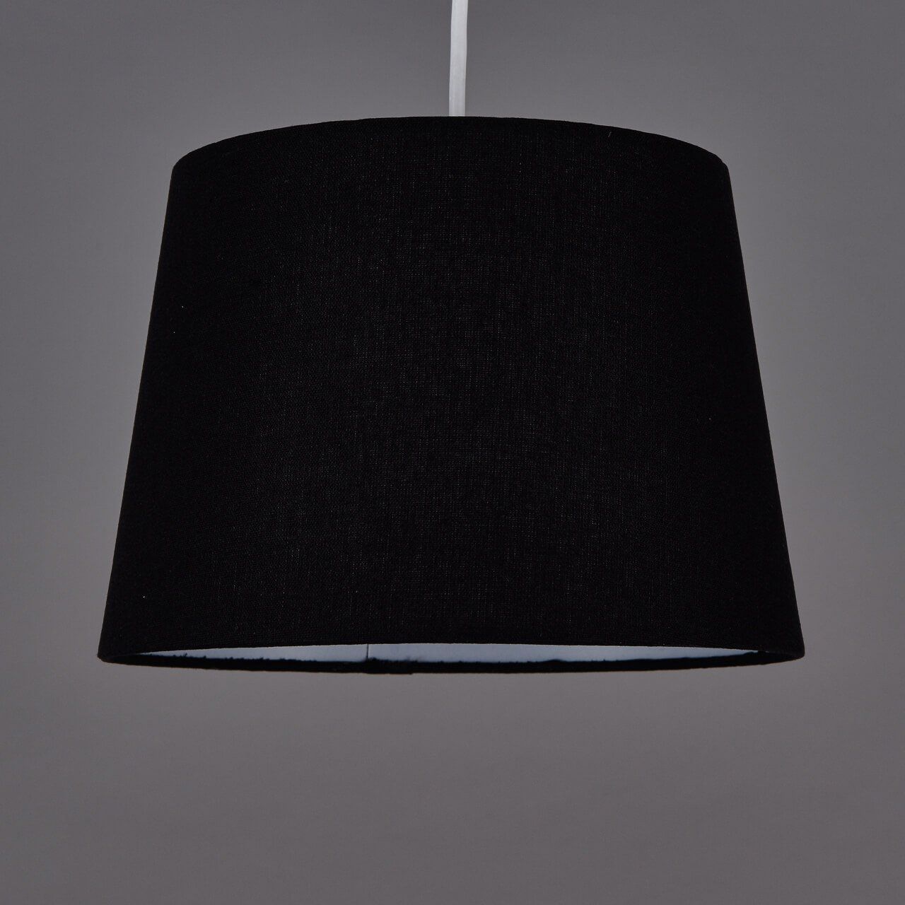 25cm Tapered Drum Black Shade