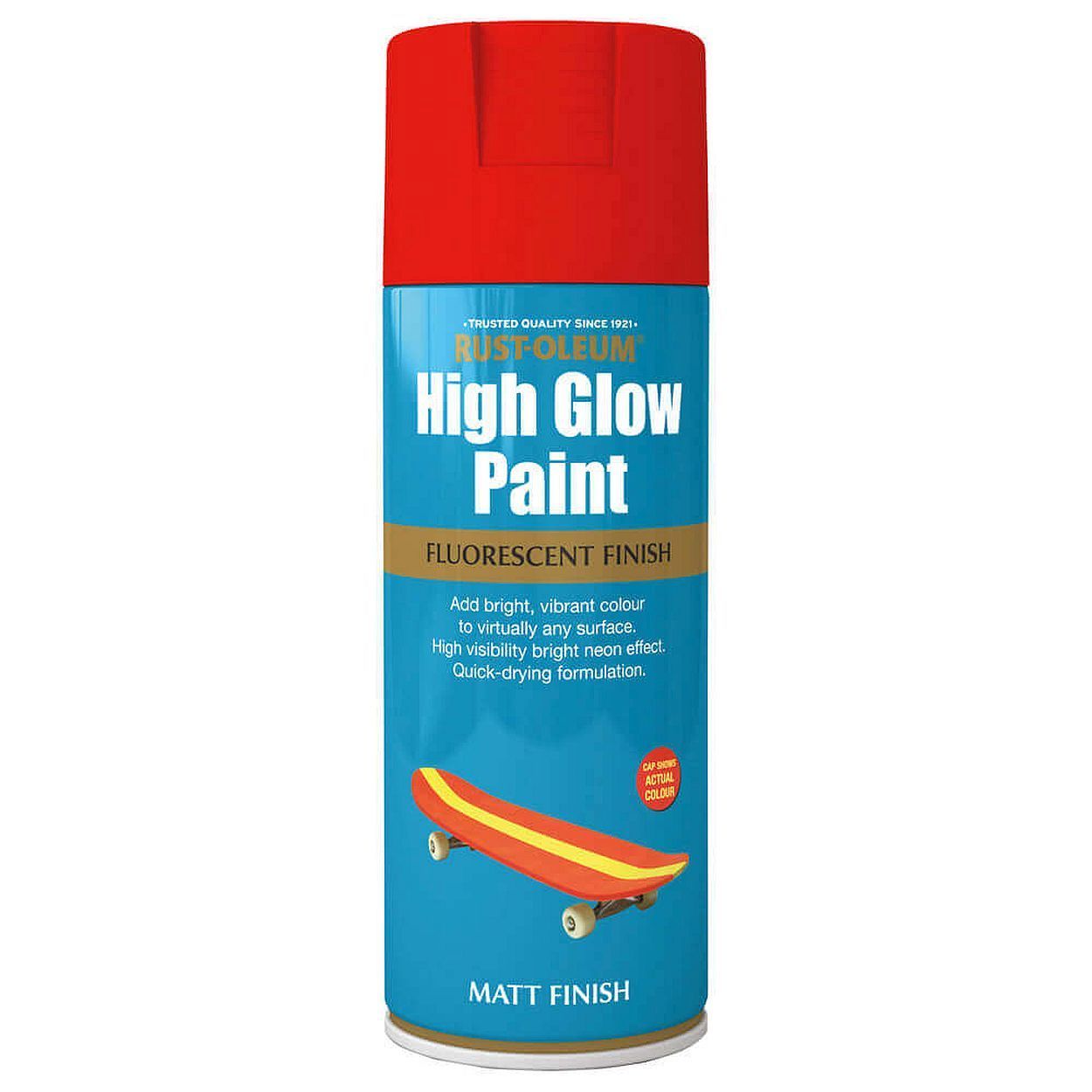 Rust-Oleum High Glow Paint Red-Orange 400ml