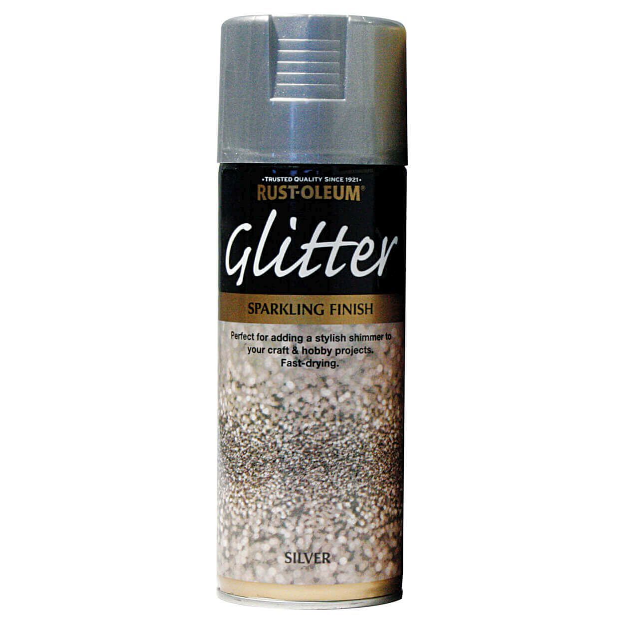 Rust-Oleum Painters Touch Glitter Silver 400ml