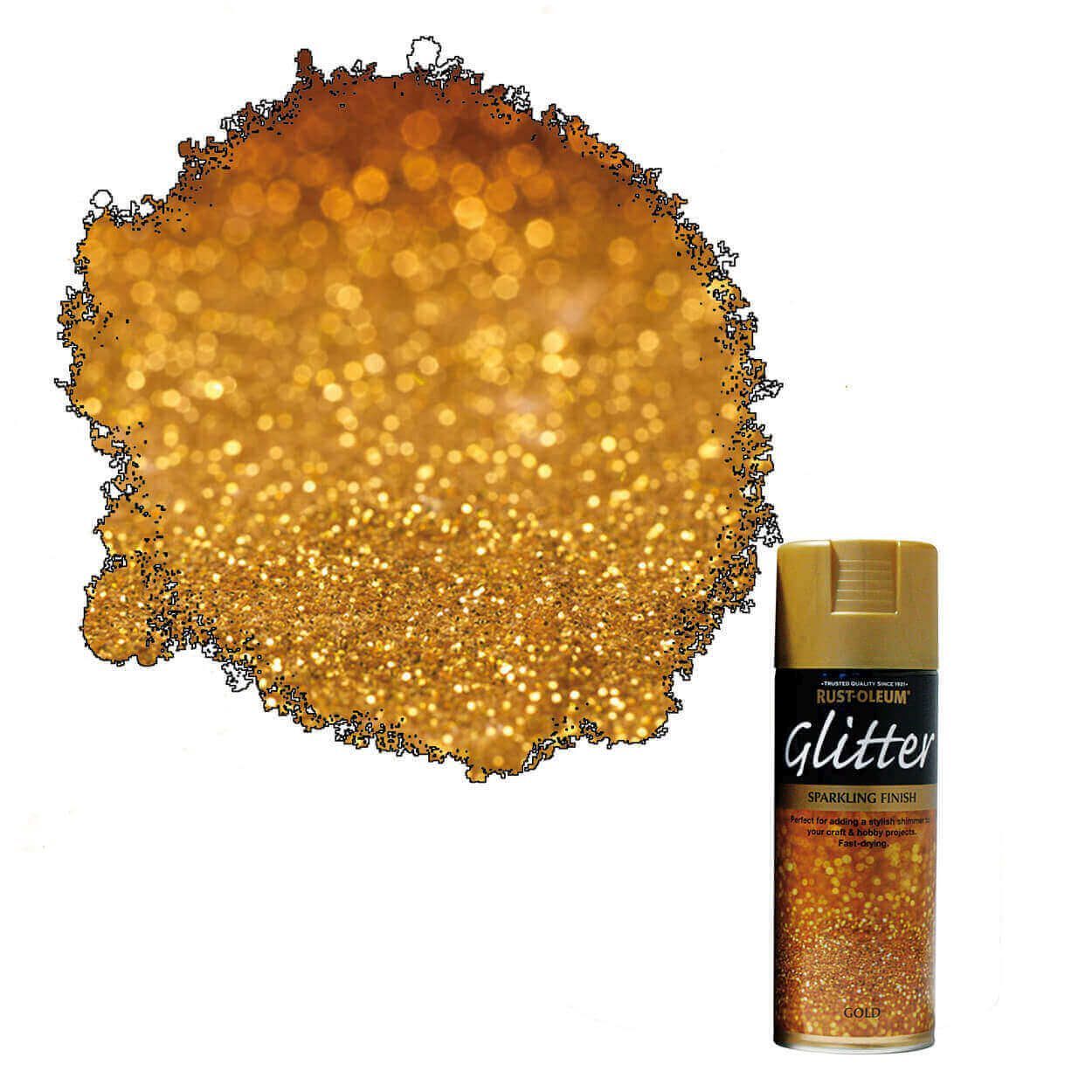 Rust-Oleum Painters Touch Glitter Gold 400ml