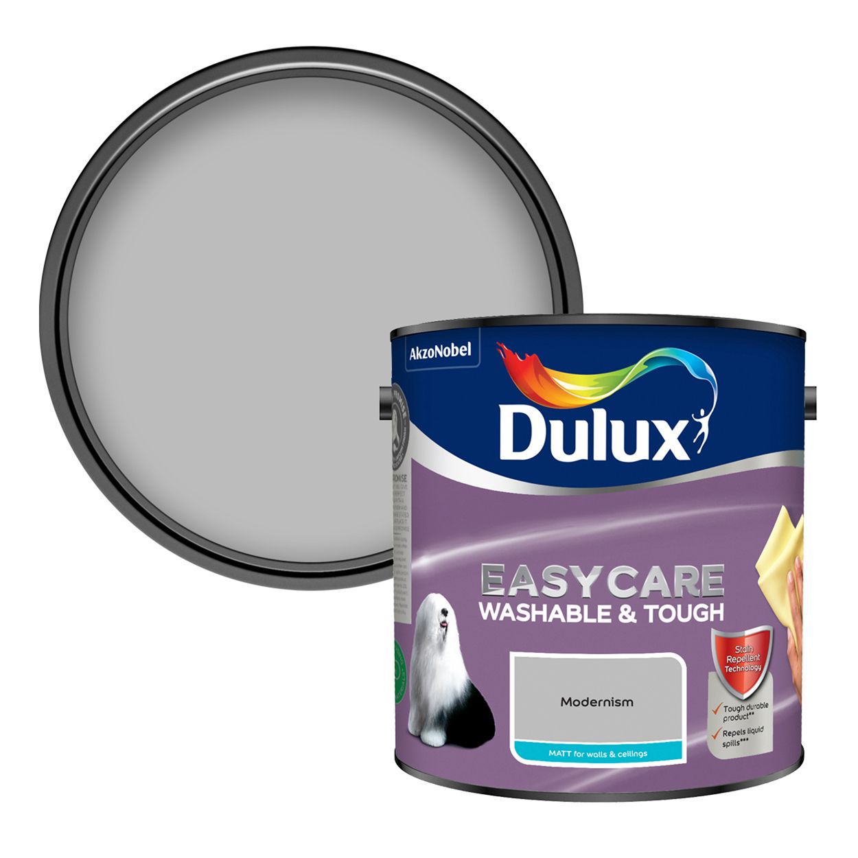 Dulux Easycare Washable & Tough Matt Modernism 2.5L