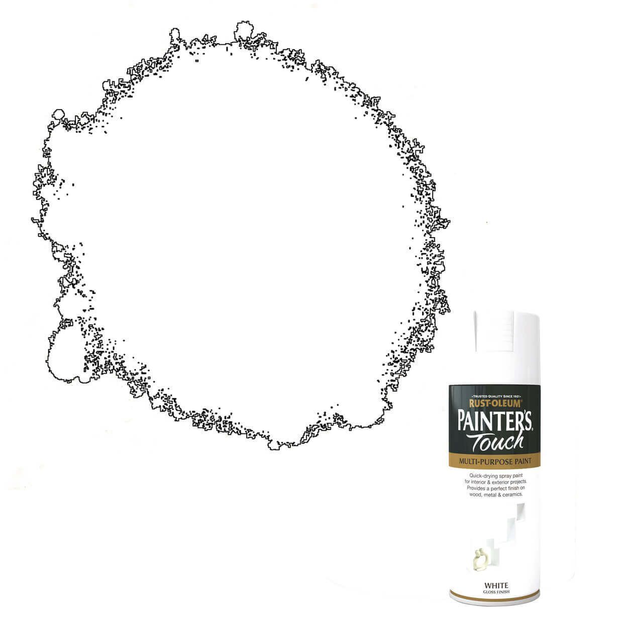 Rust-Oleum Painter's Touch Gloss White