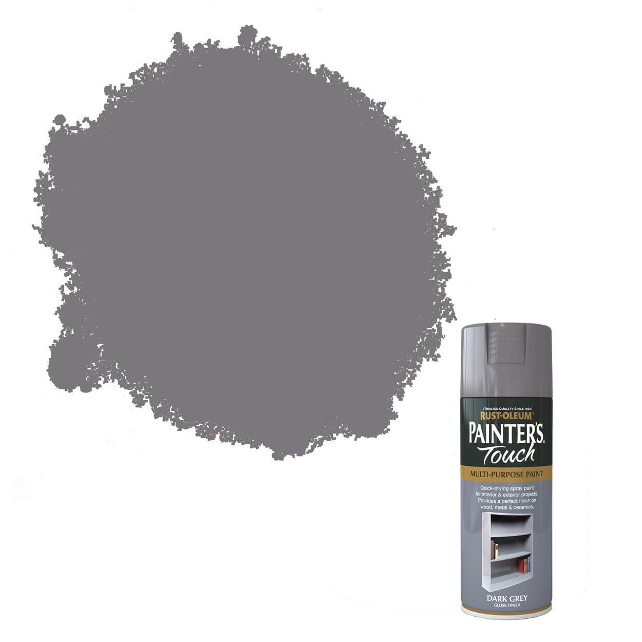 Rust-Oleum Painter's Touch Dark Grey 400ml