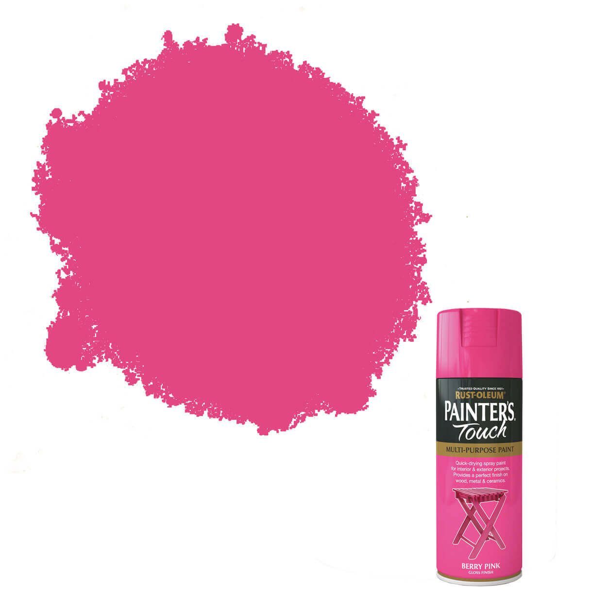 Rust-Oleum Painter's Touch Berry Pink 400ml